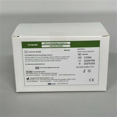 Tinte para instrumento de hematología Sysmex